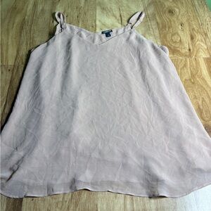 Torrid Sophie Light Pale Pink Sleeveless Tank Top Womens Plus Size 1X